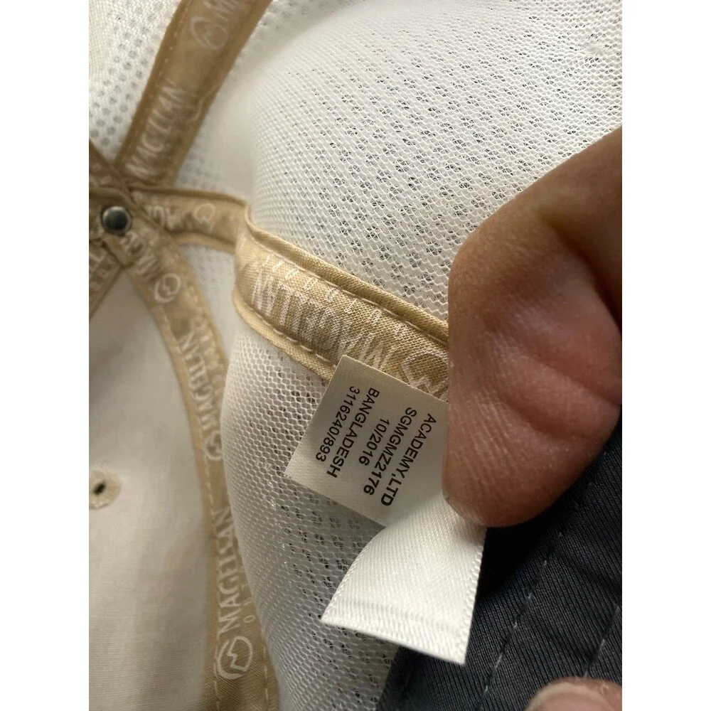 Hat Magellan Outdoors Beige Mesh‑Back Cooling Hat